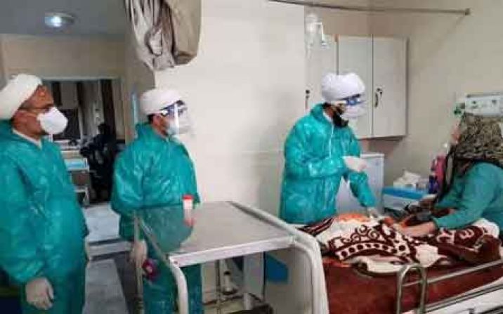 فعالیت جهادی 308 طلبه و روحانی در 4 بیمارستان قم فعالیت جهادی 308 طلبه و روحانی در 4 بیمارستان قم